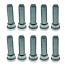 FORD MUSTANG 1964-1970 LOT DE 10 GOUJONS SUR TAMBOUR AVANT Front drum wheel stud