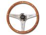 FORD MUSTANG 1964-1973 VOLANT EN BOIS ACAJOU ET RIVETS Mahogany wheel with simul rivets SCOTT DRAKE 1175