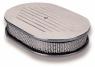 FILTRE A AIR AIR CLEANER, BALL MILLED OVAL Holley 120-141