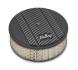 FILTRE A AIR (DIAMETRE 35,5 cm x HAUTEUR 10,1 cm) air cleaner finned W/ 14X4 PAPER FLTR, BLK HOLLEY 120-156