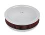 4150 Drop-base Air Cleaner Chr W/ Gauze HOLLEY 120-4130