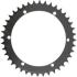 DESTOCKAGE MOTO MOOSE RACING COURONNE 1211-0117 ALU ANODIS NOIR 45 DENTS YAMAHA XT 500 1977-1981