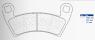 CARBONE LORRAINE PLAQUETTES ARRIERE 1229 ATV1 POLARIS 700 MVRS 4X4 2008-2015