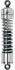 PROGRESSIVE SUPENSION AMORTISSEURS 1310-0399 412 SERIES AMERICAN-TUNED GAS HEAVY-DUTY SHOCKS CHROME 11.5