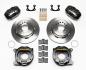 FORD MUSTANG 1965-1973 KIT DE CONVERSION FREINAGE A DISQUES ARRIERE RACING RAINURES PERCES POUR PONT 8 OU 9 POUCES SMALL FORD 3.375 in. x 2.00 in Forged Dynalite Rear Parking Brake Kits WILWOOD 140-9282