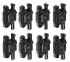 Coil,gm Ls2 Ls3 Ls7 8-pack- Black ACCEL 140043K-8