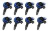 Coil,ford 5.0l Coyote 8 Pack- Blue ACCEL 140060B-8