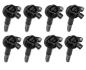 Coil,ford 5.0l Coyote 8 Pack- Black ACCEL 140060K-8