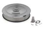 FILTRE A AIR CHROME (DIAMETRE 35,5 cm x HAUTEUR 7,62 cm) easy flow air cleaner 14 inch x 3 inch Mr Gasket 1400G
