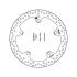 BREMBO DISQUE DE FREINS AVANT SERIE ORO FIXE 168B407N2 EXT 320 INTER 181 EPAIS 4,5 AVEC KIT RIVETS