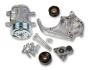 AC BRACKET SYSTEM, WITH SD7 AC COMPRESSOR (FOR USE Holley 20-142