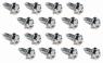FORD MUSTANG 1964-1968 KIT VISSERIE POUR FIXATION DES PAROITS ANTI PROJECTION Splash shield mounting kit SCOTT DRAKE 31498-SK