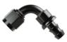 -6 90 Deg Hose End Push-on Black MR. GASKET 209006-BL