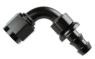 -12 90 Deg Hose End Push-on Black MR. GASKET 209012-BL