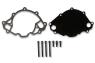 FORD MUSTANG 1964-1973 PLAQUE ADAPTATEUR DE POMPE A EAU ELECTRIQUE V8 260 289 302 351 W Frostbite Water Pump Block Off Plate 22-150 Compatible seulement avec la marque