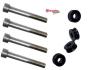KIT VIS X4 ET ENTRETOISES X4 (220A02413) POUR ETRIERS RADIAUX BREMBO DAYTONA 675 2006-2012