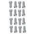 HEADER BLT S/S, 3/8-16X3/4 16PC Mr Gasket 2211G
