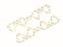 FORD 1966-1971 / MERCURY 1966-1970 PAIRE DE JOINTS D`CHAPPEMENT exhaust gaskets rectangular ports 390/428 with 14 bolt Mr Gasket 254G