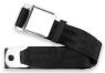 2pt black lap belt 75