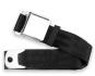 2pt black lap belt 90