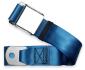 2pt cobalt blue lap belt 60