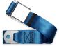 2pt cobalt blue lap belt 60
