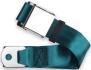 2pt medium turquoise lap belt 75