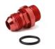 FUEL INLET FITTING (SHORT -8 STYLE) RED Holley 26-143-2