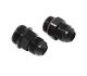 ADAPTOR, BLACK - 8AN TO 8AN O-RING Holley 26-158