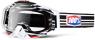 100% MASQUE MASK LUNETTES THE RACECRAFT BAR CODE ECRAN TRANSPARENT