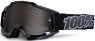 100% MASQUE MASK LUNETTES THE ACCURI NOIR PURE ECRAN FUME