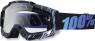 100% MASQUE MASK LUNETTES THE ACCURI BLUE WELD ECRAN TRANSPARENT