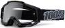 100% MASQUE MASK LUNETTES THE ACCURI NOIR PURE ECRAN TRANSPARENT