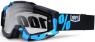 100% MASQUE MASK LUNETTES THE ACCURI NOIR ET BLEU ECRAN TRANSPARENT