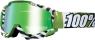 100% MASQUE MASK LUNETTES THE ACCURI SUBWAY ECRAN MIROIR GREEN