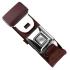 2pt burgundy lap belt 60