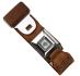 2pt brown lap belt 60