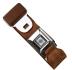 2pt brown lap belt 60