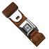 2pt brown lap belt 75
