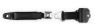 2pt black retractable lap belt chrome starburst pushbutton 12