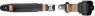 2pt tan retractable lap belt chrome pushbutton buckle RETROBELT 269-TAN-12