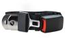 2pt black lap belt 60