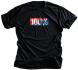 100% TEE-SHIRT MAILLOT A MANCHES COURTES OLD SCHOOL NOIR