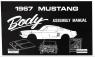 FORD MUSTANG 1967 MANUEL D ASSEMBLAGE Body assembly manual SCOTT DRAKE AM-16