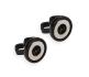 MAGNETIC CABLE HOLDER - 1/2 CABLE/WIRE BLK 2PK Mr Gasket 3725G