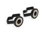 MAGNETIC CABLE HOLDER - 3/4 CABLE/WIRE BLK 2PK Mr Gasket 3726G