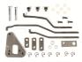 FORD MUSTANG 1964-1973 V8 BIG BLOCK FE 390 428 et 429 BOSS et 351 CLEVELAND KIT D ADAPTATION LEVIER SUR BOITE 4 TOPLOADER COMPETITION PLUS 4 speed top loader install kit plus HURST 3735587