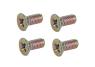 FORD MUSTANG 1964-1970 LOT 4 VIS DE GACHE  Striker Plate Screws SCOTT DRAKE 378428-S