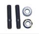 FORD MUSTANG 1964-1973 PAIRE DE GOUJONS AVEC ECROUS POUR ECHAPPEMENT Studs with Nuts SCOTT DRAKE 380345-S