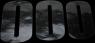 MOOSE RACING AUTOCOLLANT STICKERS NUMRO ZERO EN NOIR 11cm